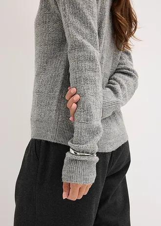 SWETER DAMSKI SZARY