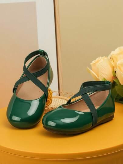 zielone BALERINY CASUAL 