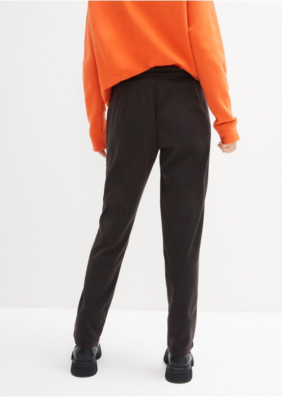 SPODNIE DAMSKIE DRESOWE OCIEPLANE PLUS SIZE