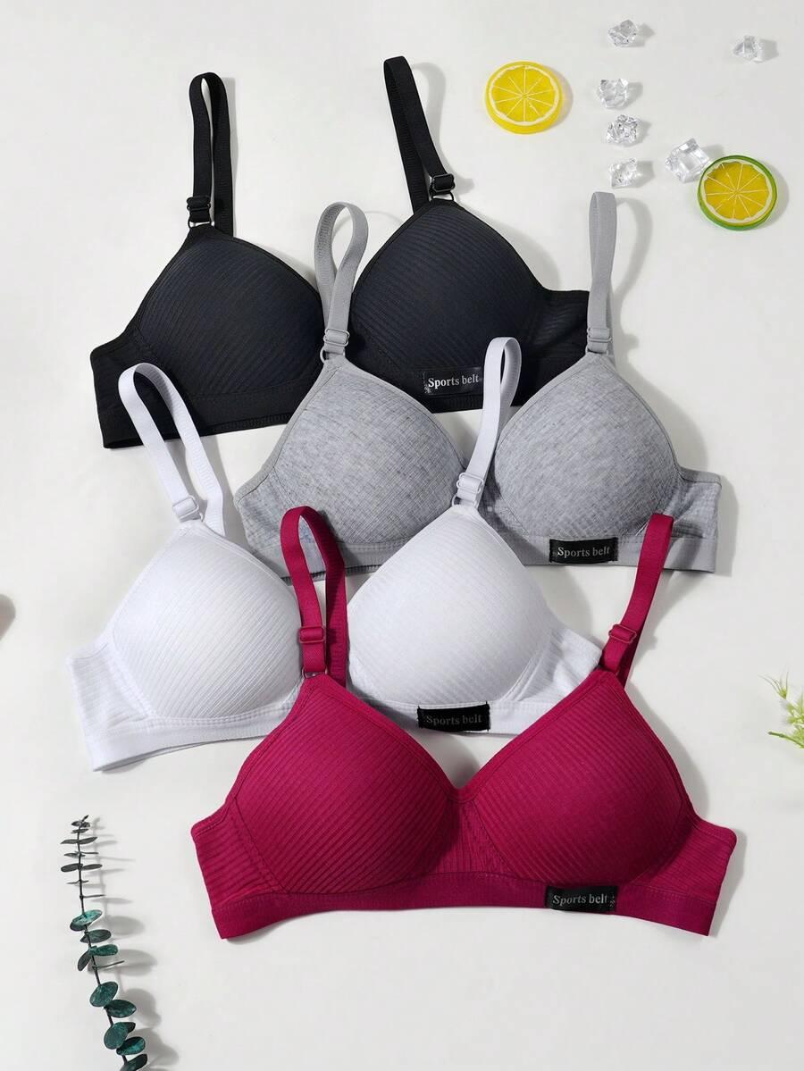 biustonosz prążki 4-pack