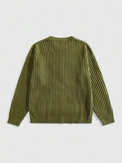 SWETER MĘSKI Z NAPISEM