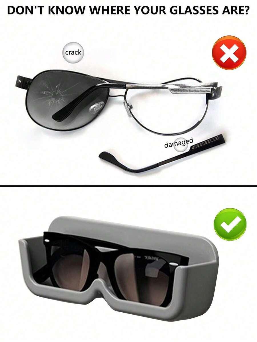 bezbarwny uchwyt na okulary