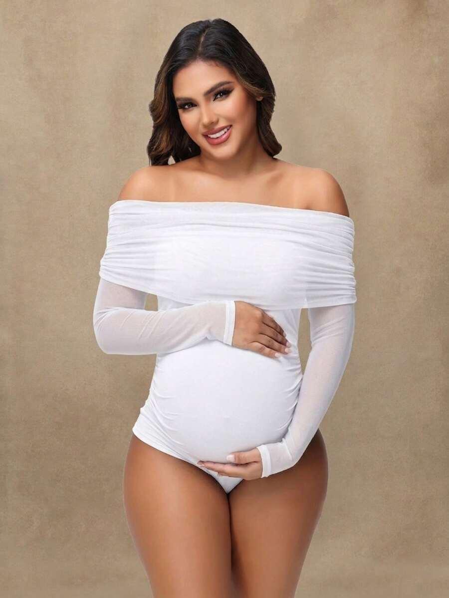 BIAŁE BODY ODKRYTE RAMIONA