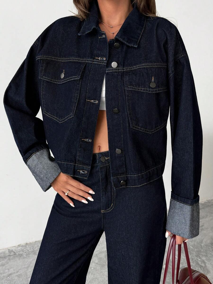 proste spodnie jeans