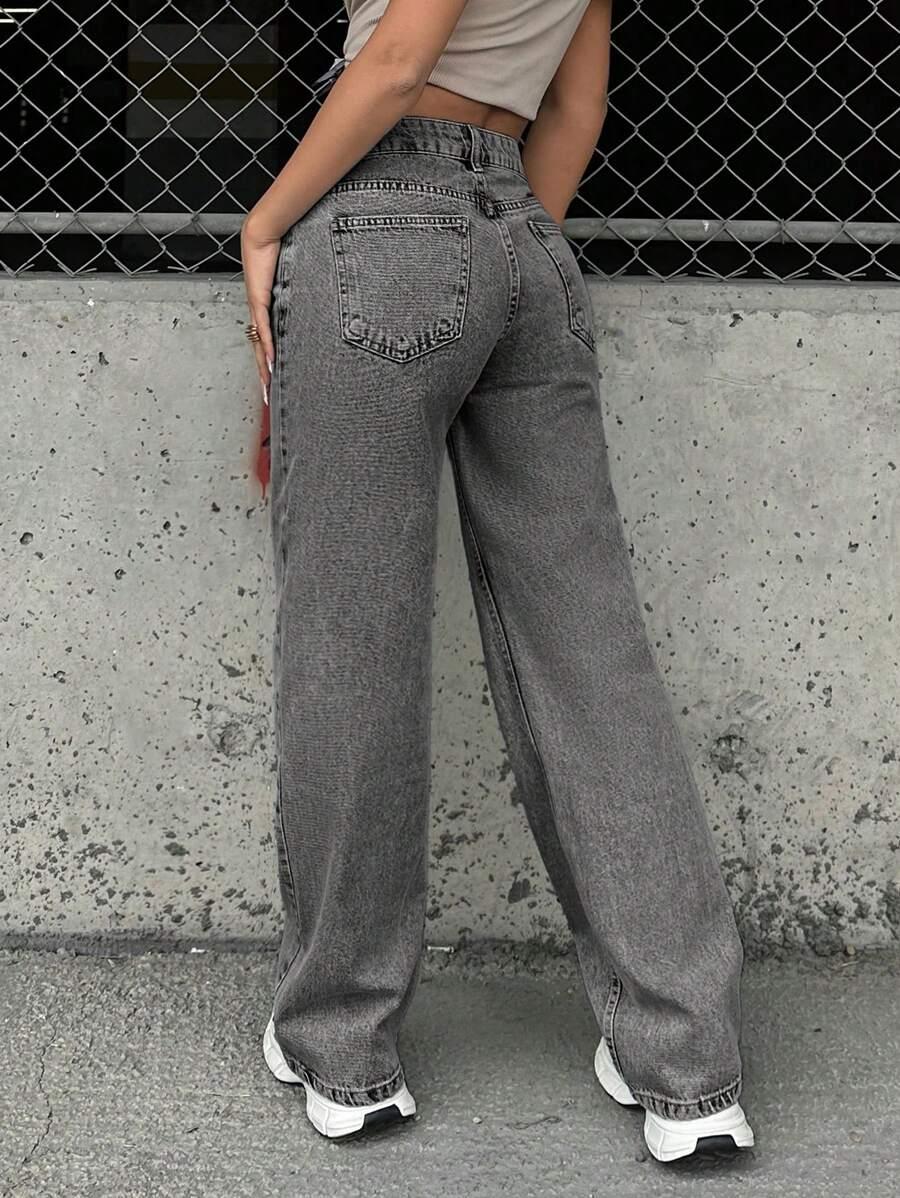 SPODNIE JEANS NISKI STAN