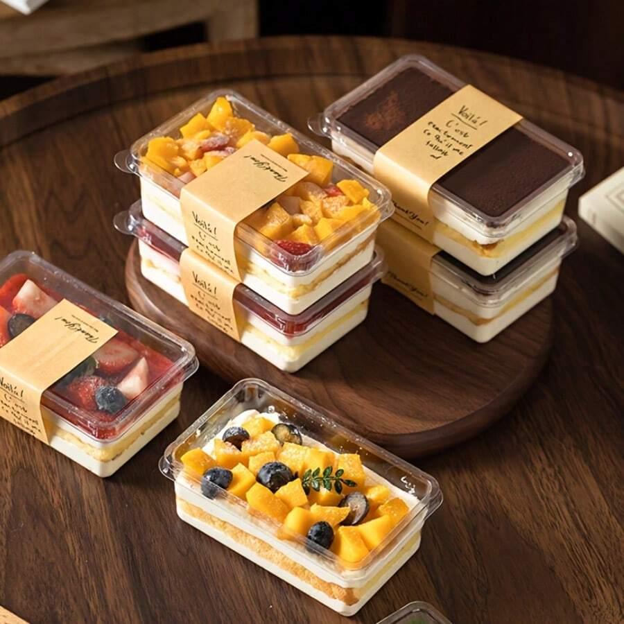 PRZEZROCZYSTE POJEMNIKI 50-PACK
