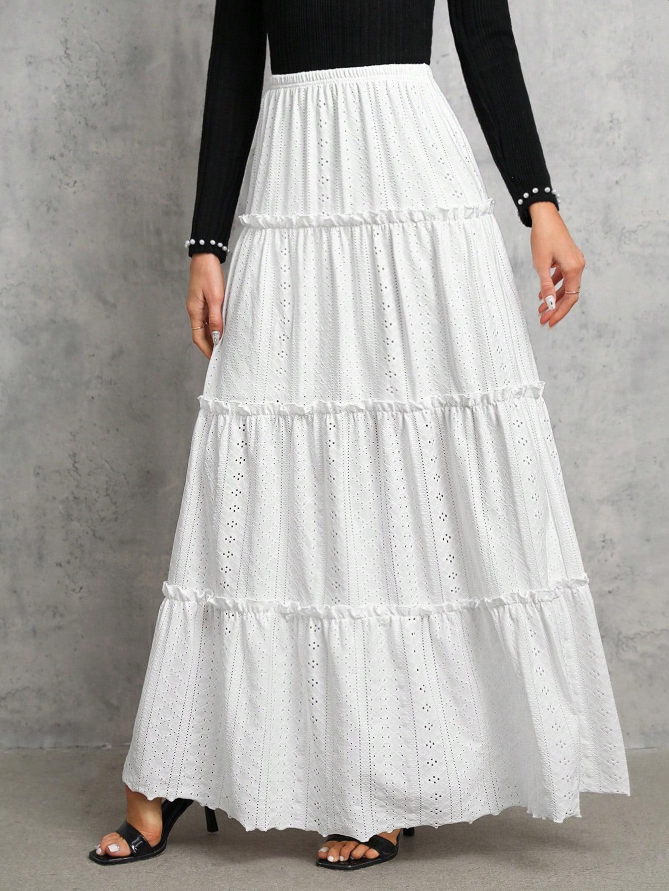 SPÓDNICA MAXI ROZKLOSZOWANA 