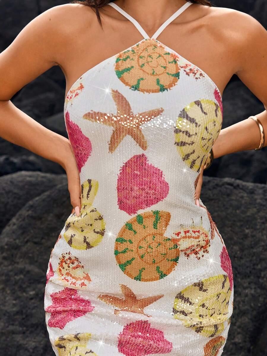 SUKIENKA MINI CEKINY