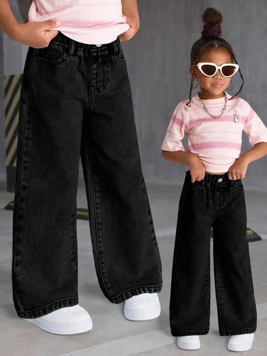 czarne spodnie jeans 