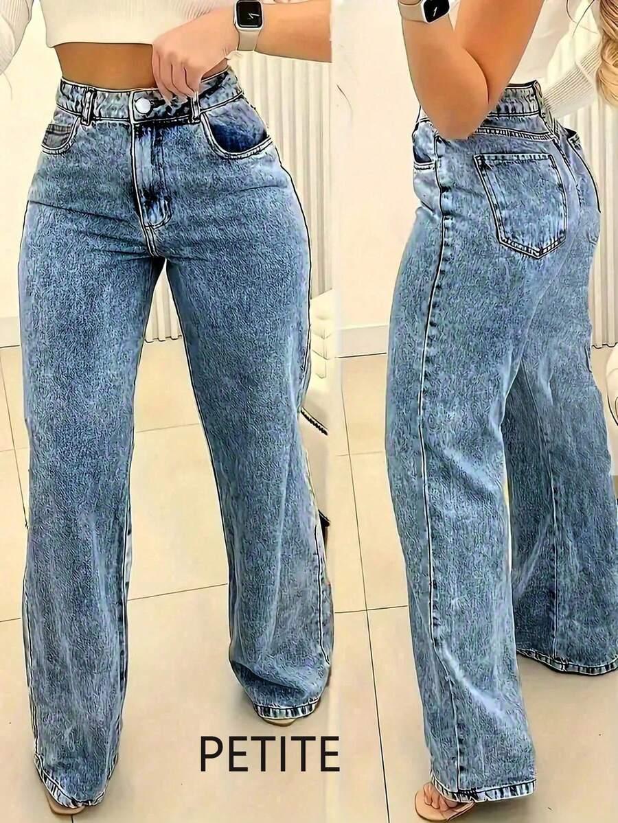 spodnie jeans prosta nogawka