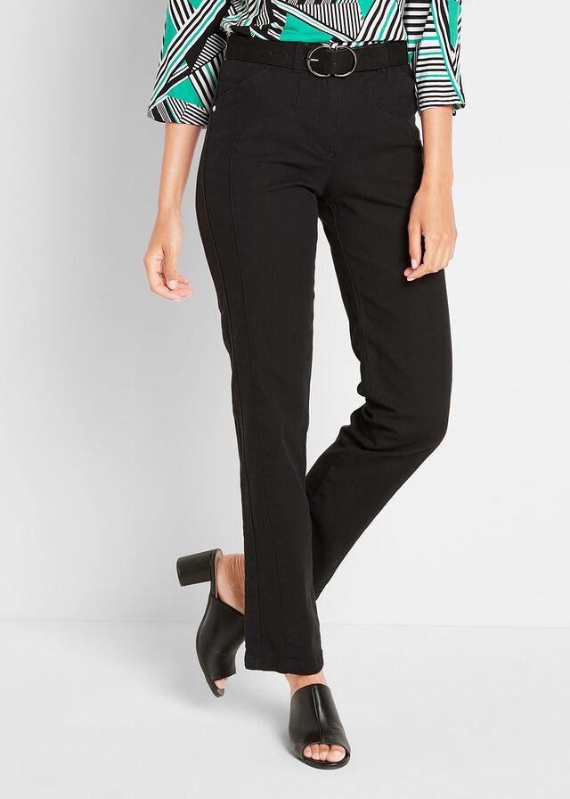 PROSTE SPODNIE JEANS