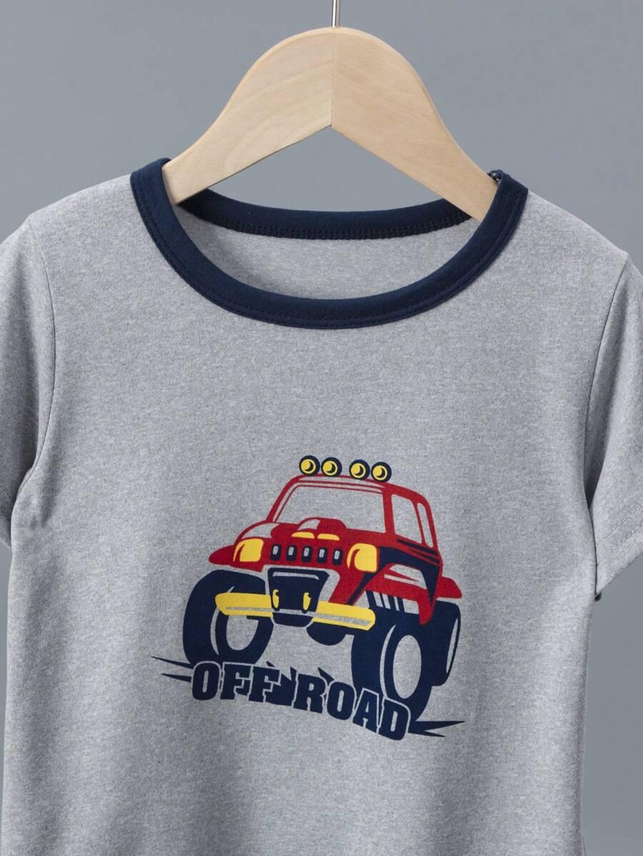 PIŻAMA T-SHIRT SPODNIE KOMPLET 2-PACK