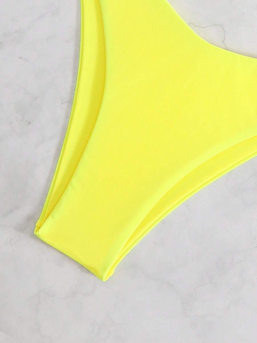 ŻÓŁTY KOMPLET BIKINI