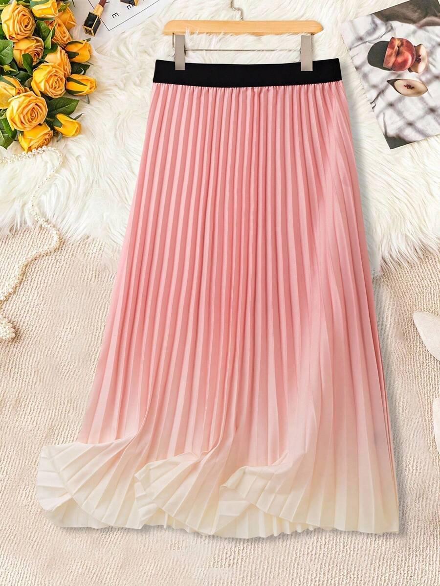 PLISOWANA SPÓDNICA MAXI
