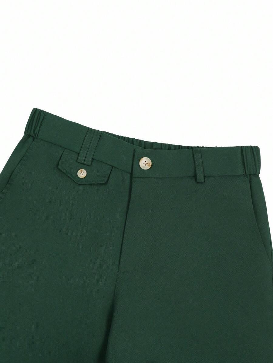 ZIELONE SPODNIE CASUAL