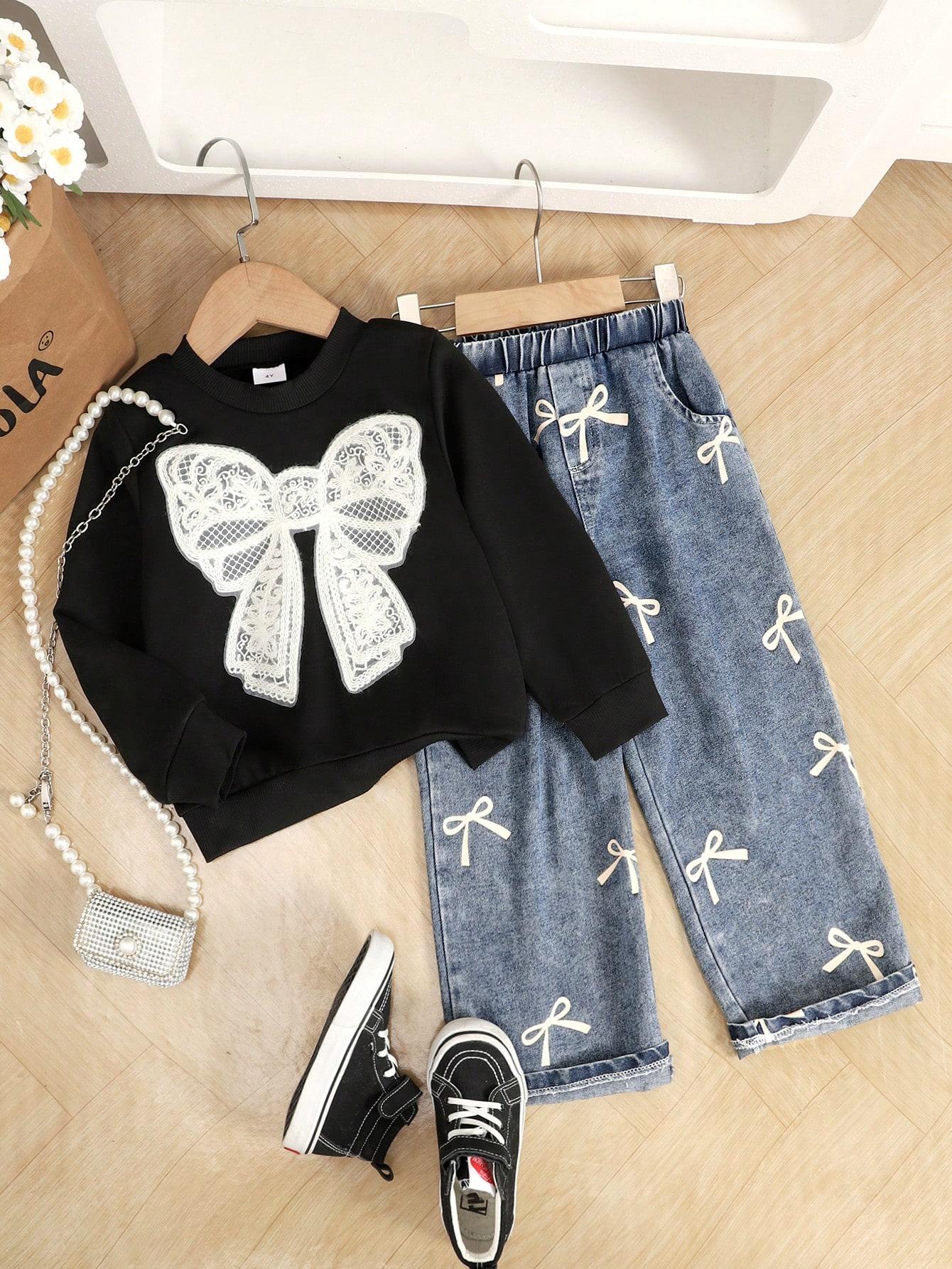 KOMPLET BLUZA SPODNIE