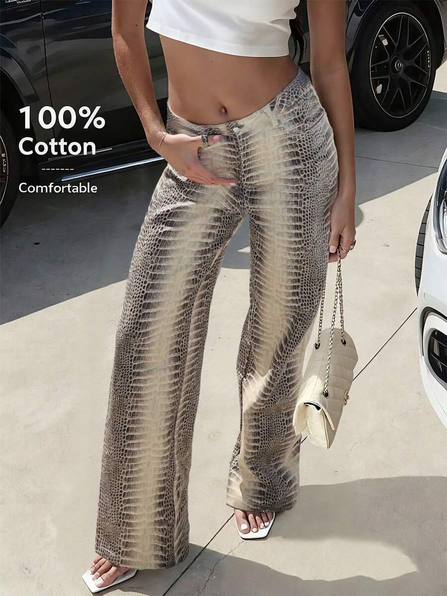 SPODNIE ANIMAL PRINT