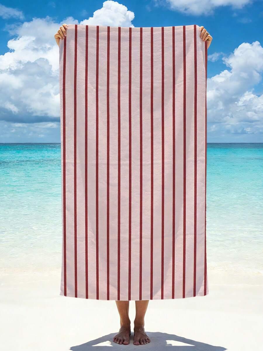 RĘCZNIK PLAŻOWY WZÓR PASKI