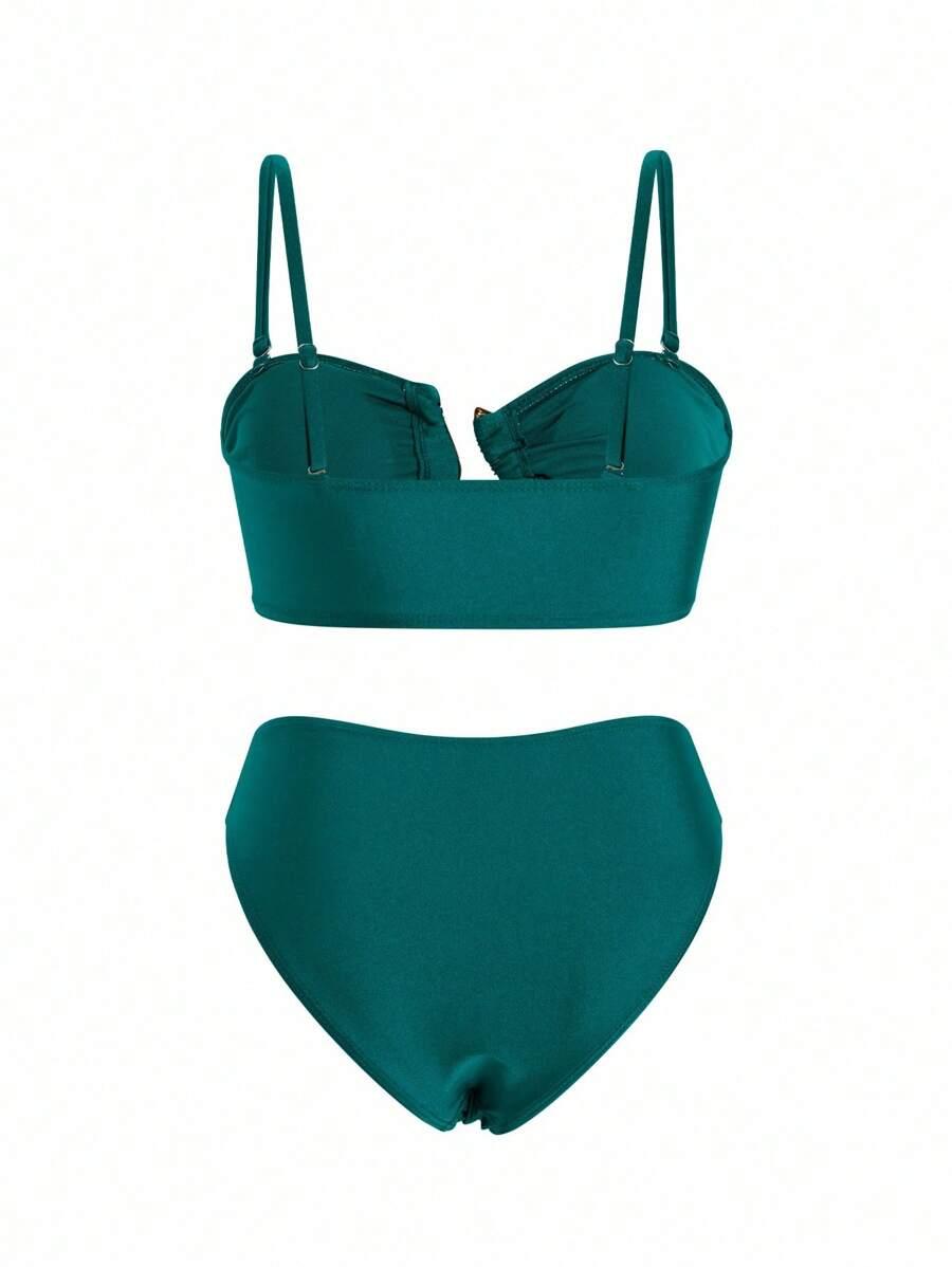 TRZYCZĘŚCIOWY KOMPLET BIKINI PAREO