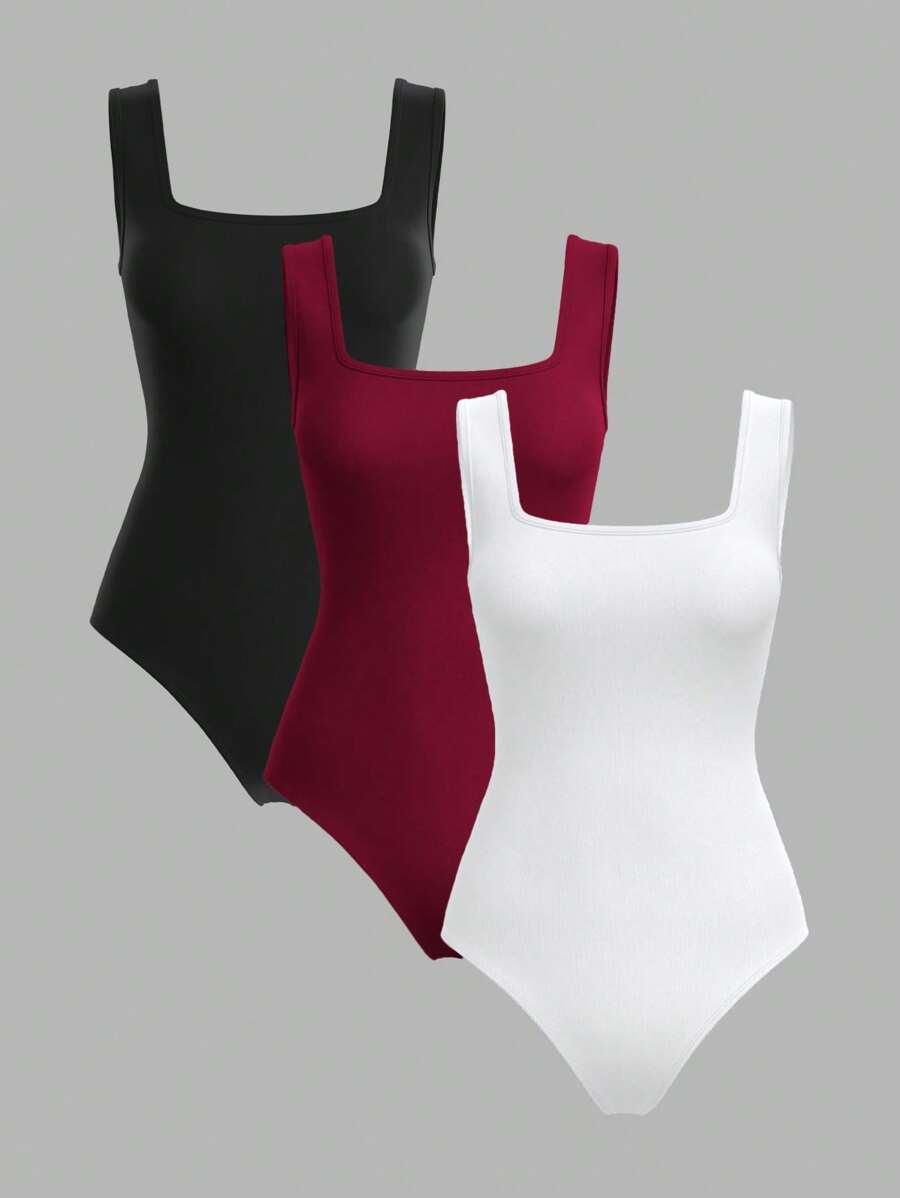 body bez rękawów 3-pack
