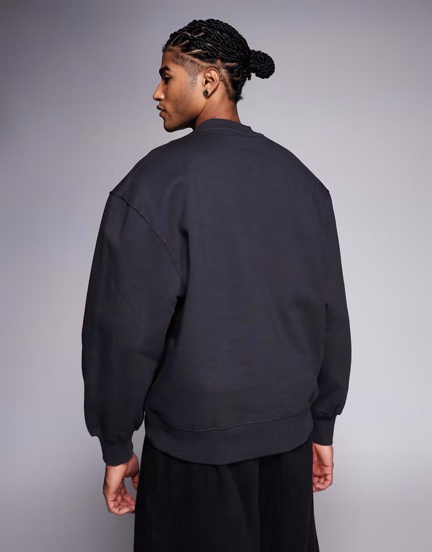 SZARA BLUZA OVERSIZED