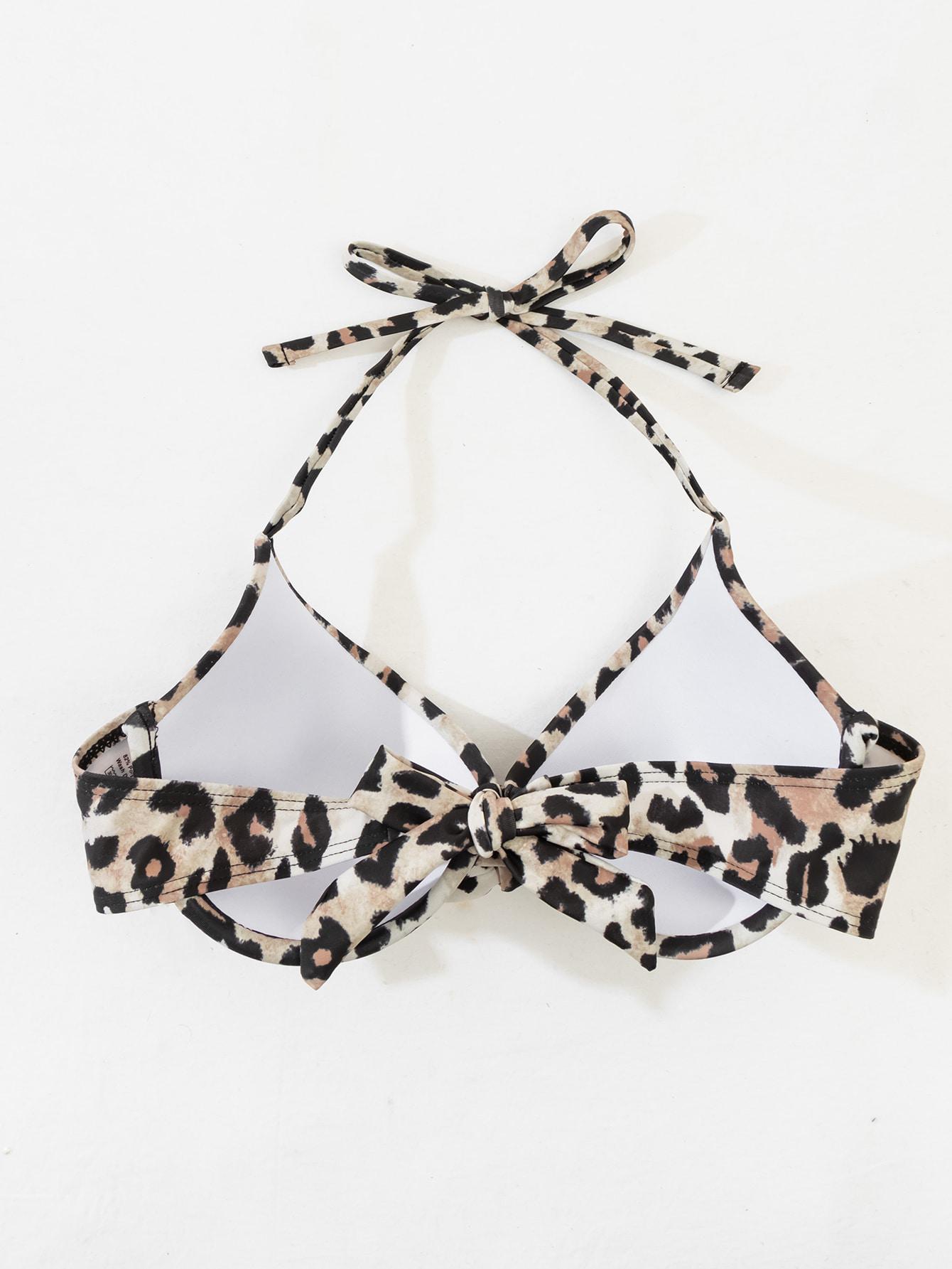 GÓRA OD BIKINI ANIMAL PRINT