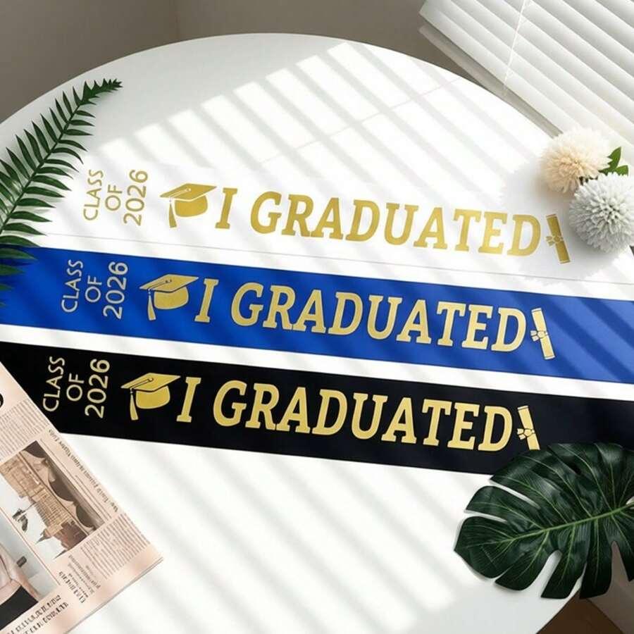 CZARNA SZARFA I GRADUATED
