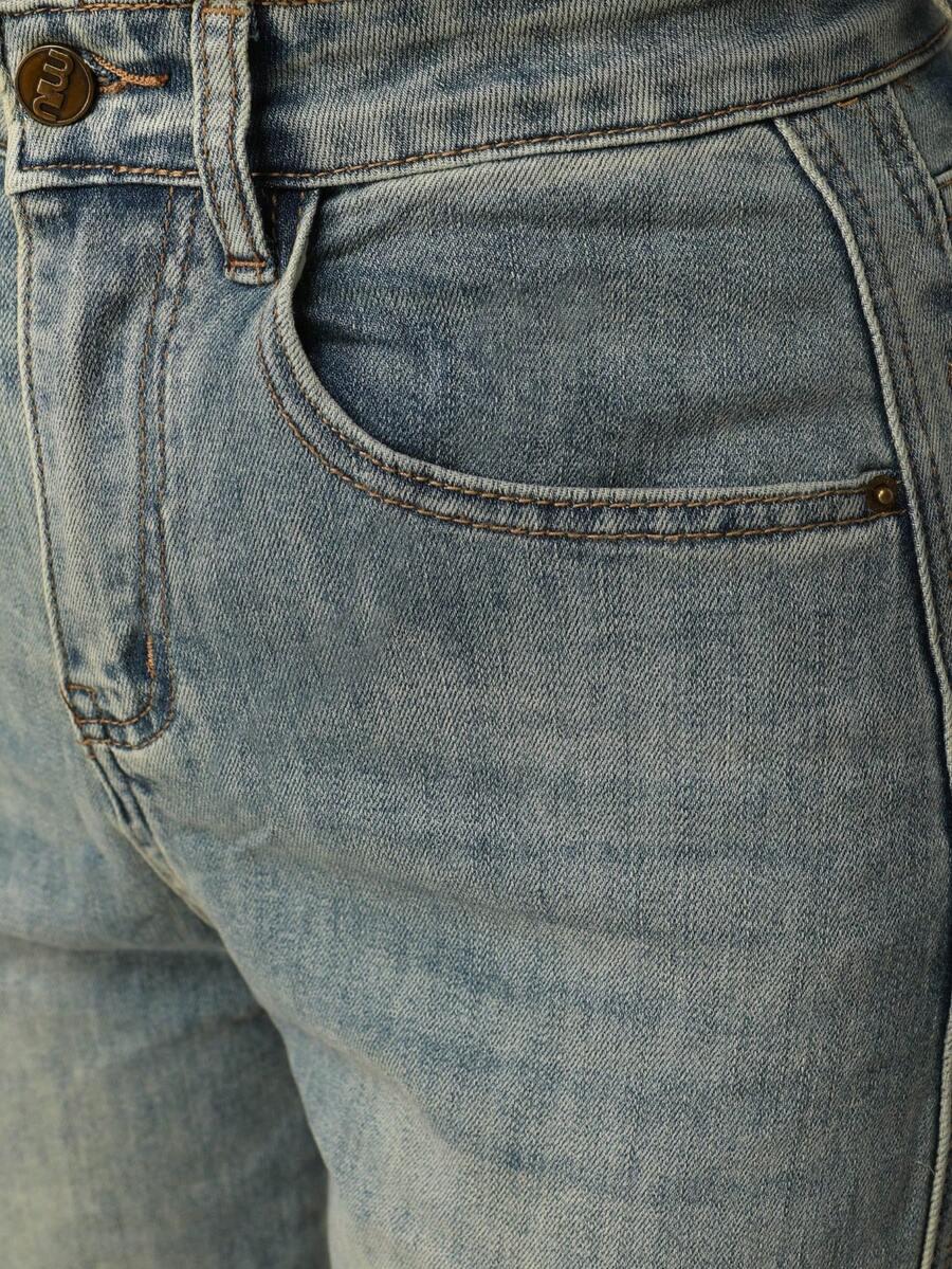 NIEBIESKIE SPODNIE JEANS