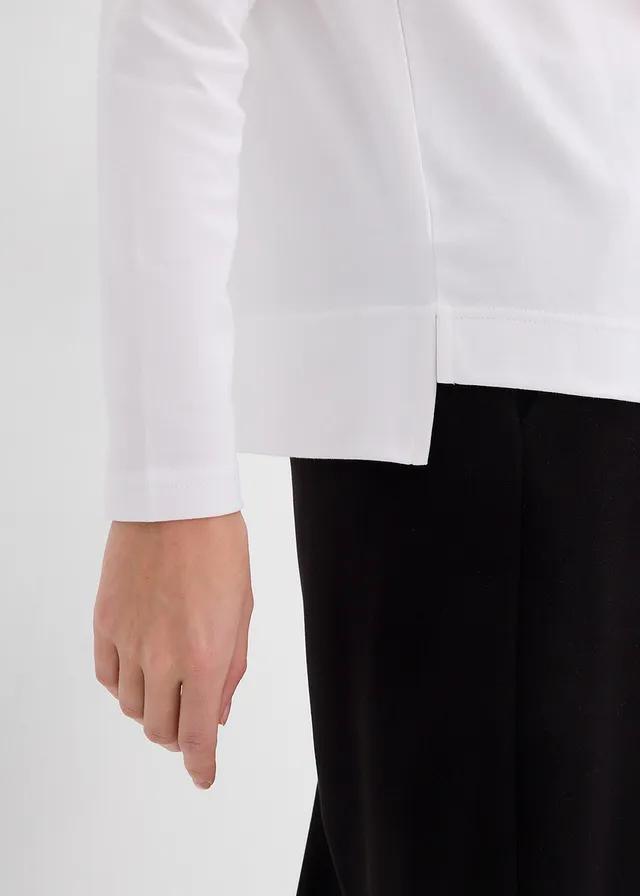 BIAŁA BLUZKA OVERSIZE