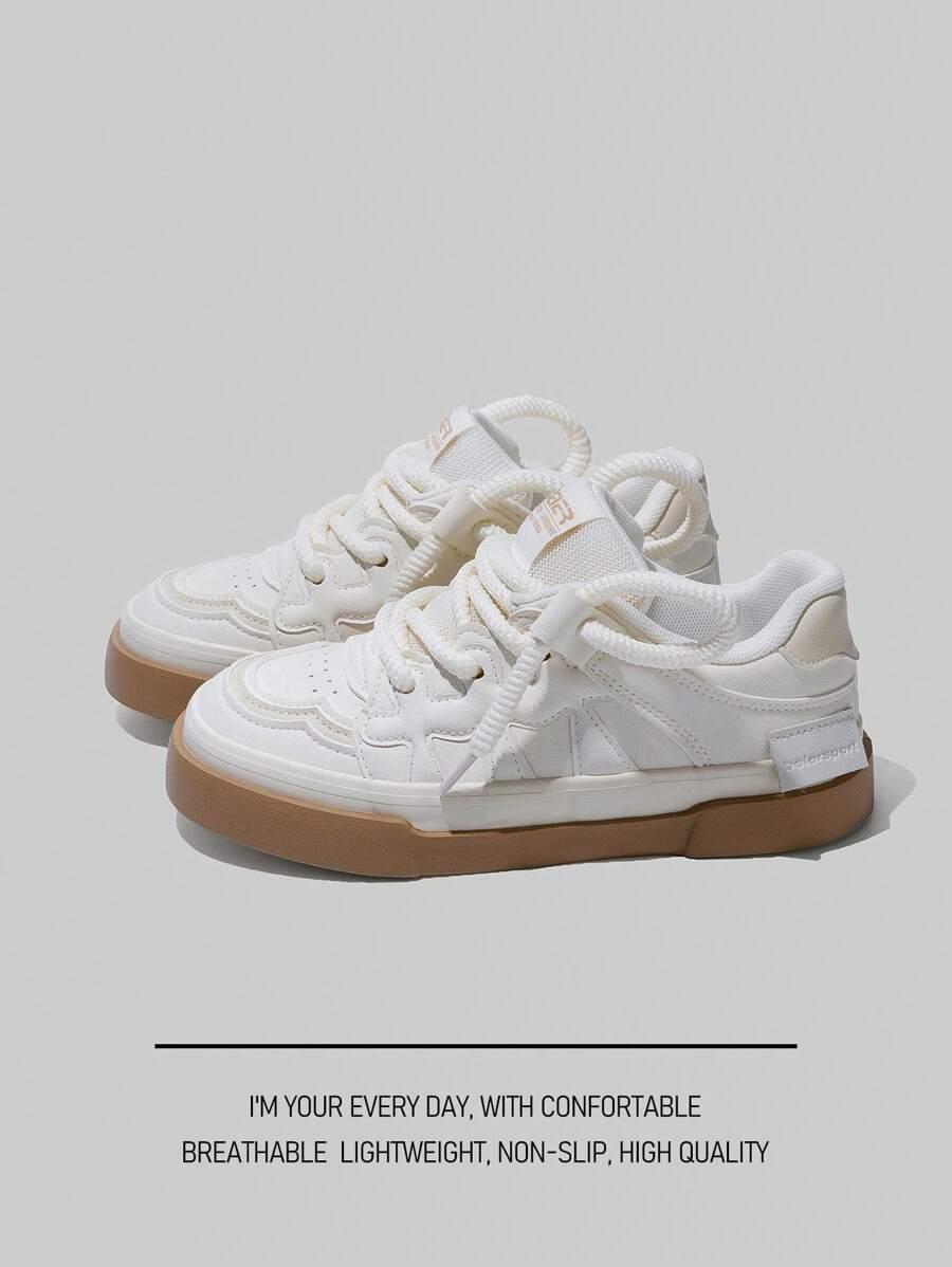 KREMOWE BUTY SPORTOWE