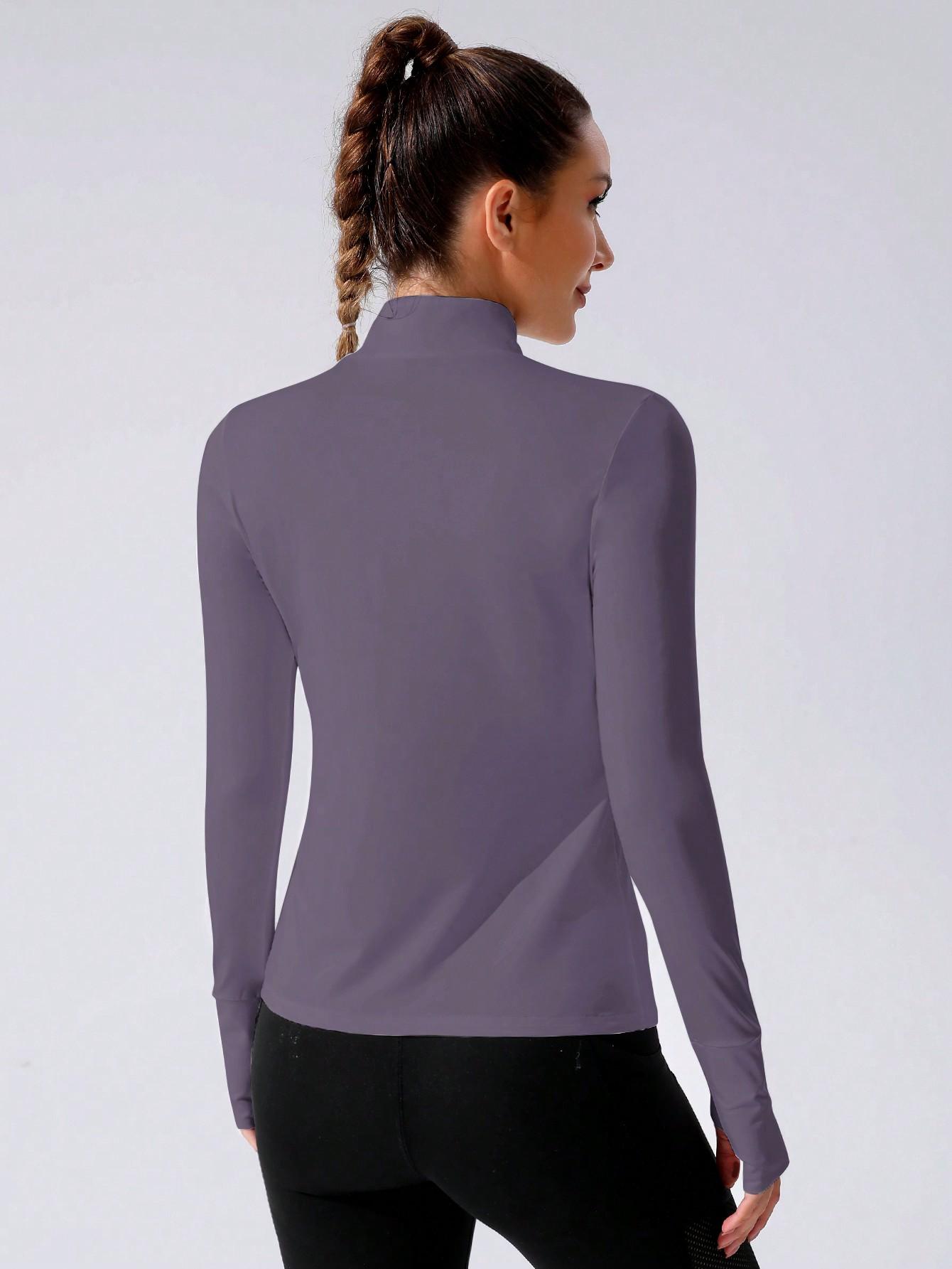 FIOLETOWA BLUZA SPORTOWA