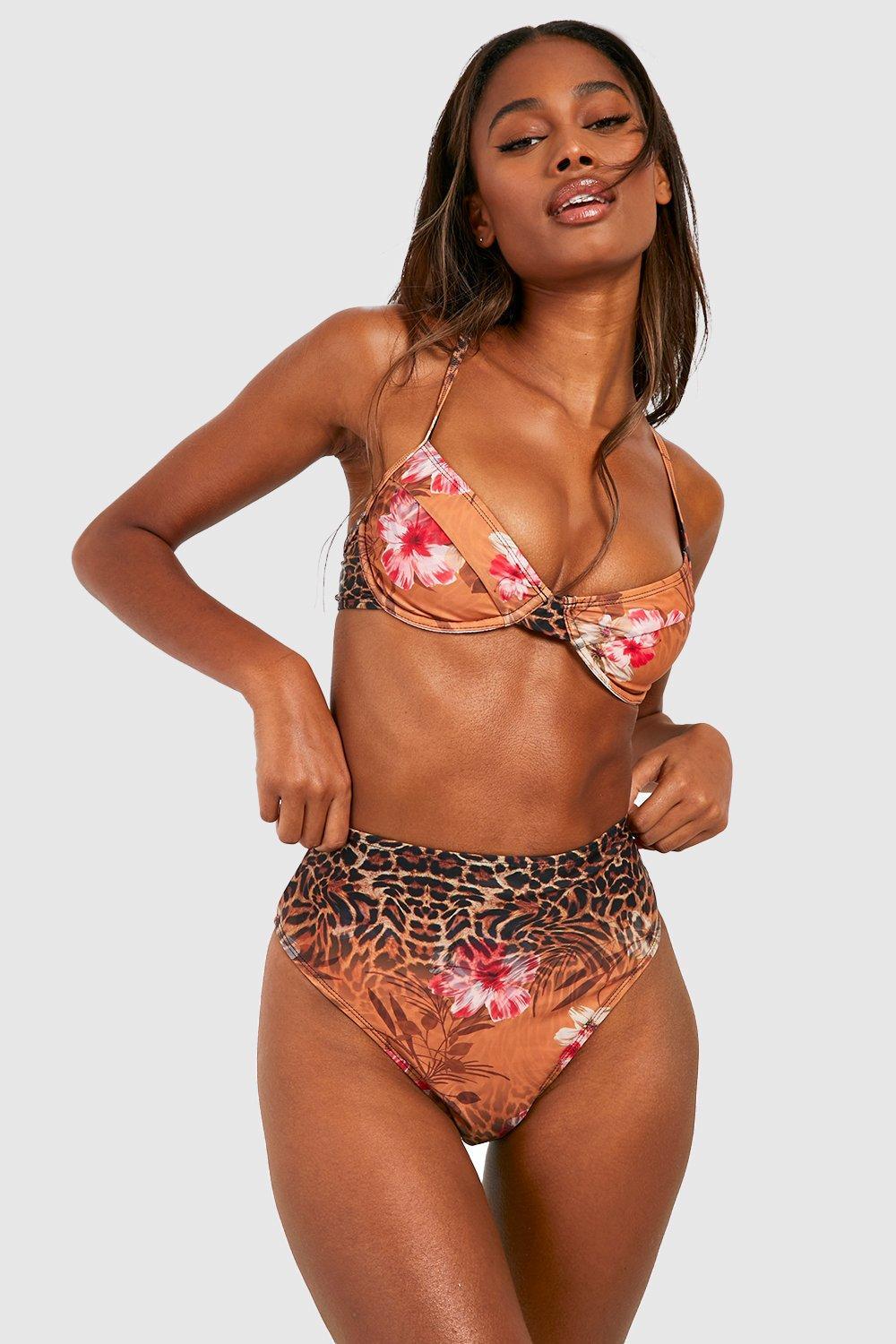 DÓŁ OD BIKINI PRINT