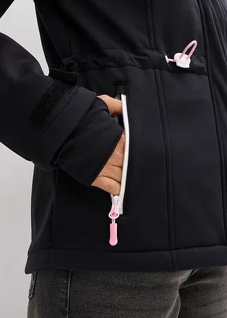 KURTKA DAMSKA SOFTSHELL Z KAPTUREM