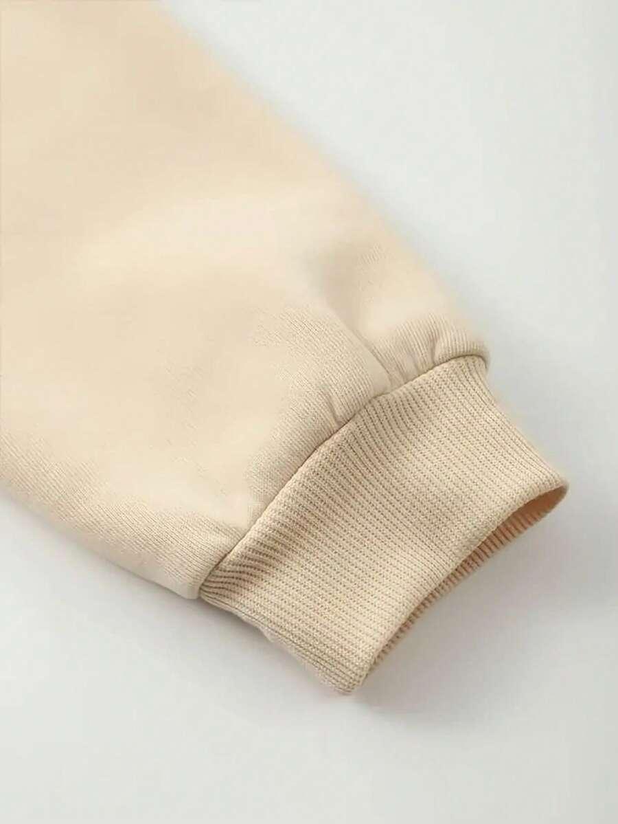 żółta bluza okrągły dekolt