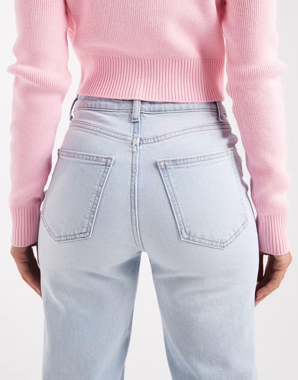 NIEBIESKIE SPODNIE JEANS