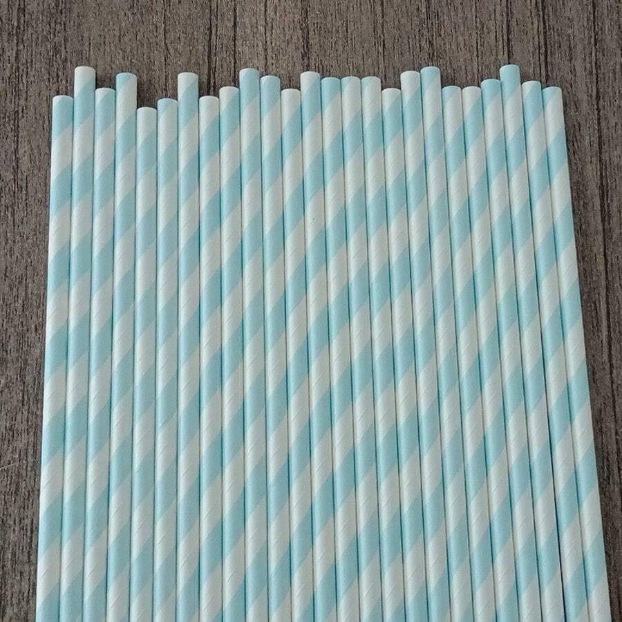 PAPIEROWA SŁOMKA 25 SZTUK