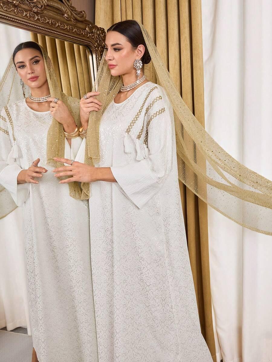 biała maxi sukienka