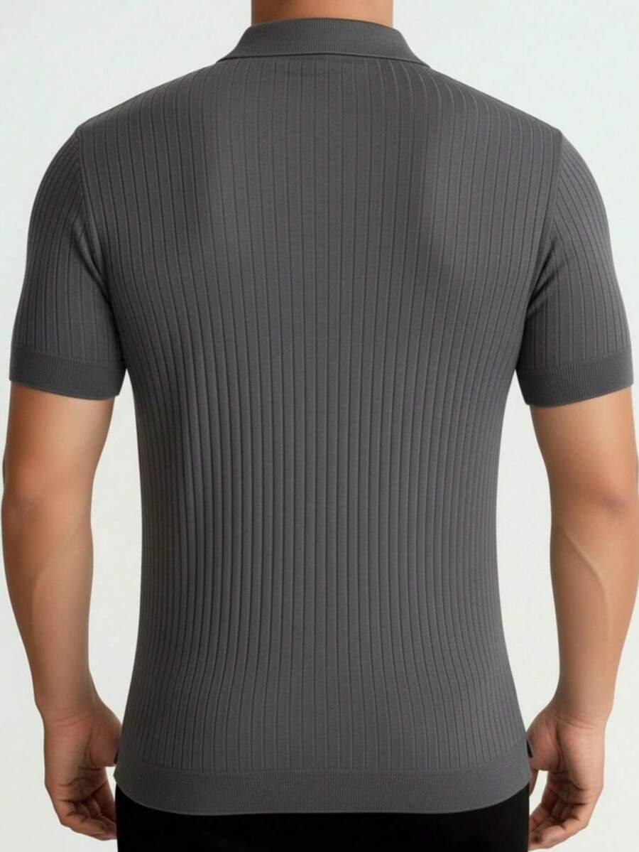 SZARA KOSZULKA POLO
