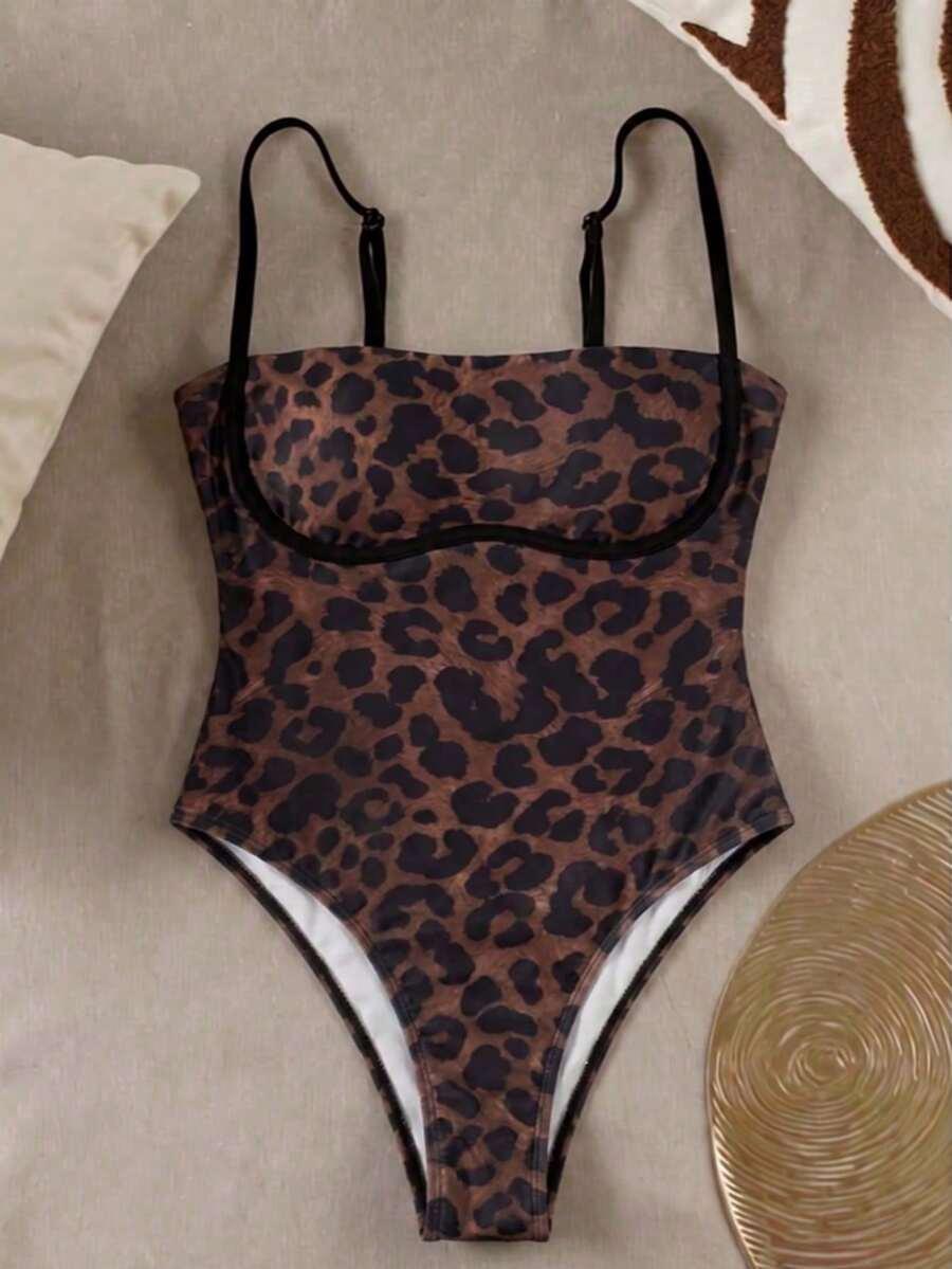 JEDNOCZĘŚCIOWY STRÓJ KĄPIELOWY ANIMAL PRINT