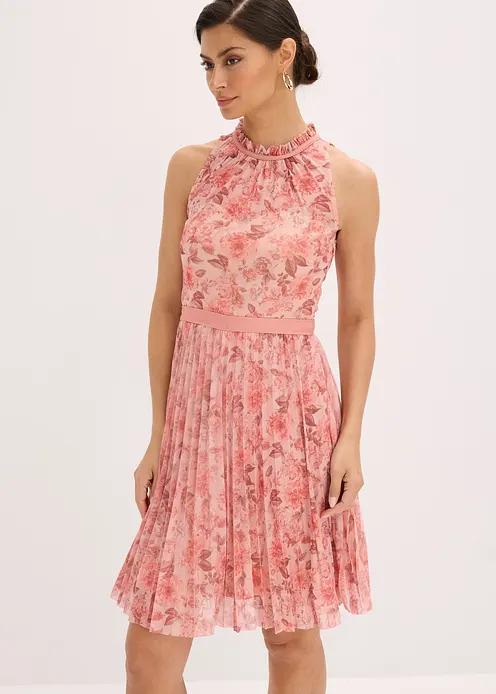 PLISOWANA SUKIENKA PRINT 