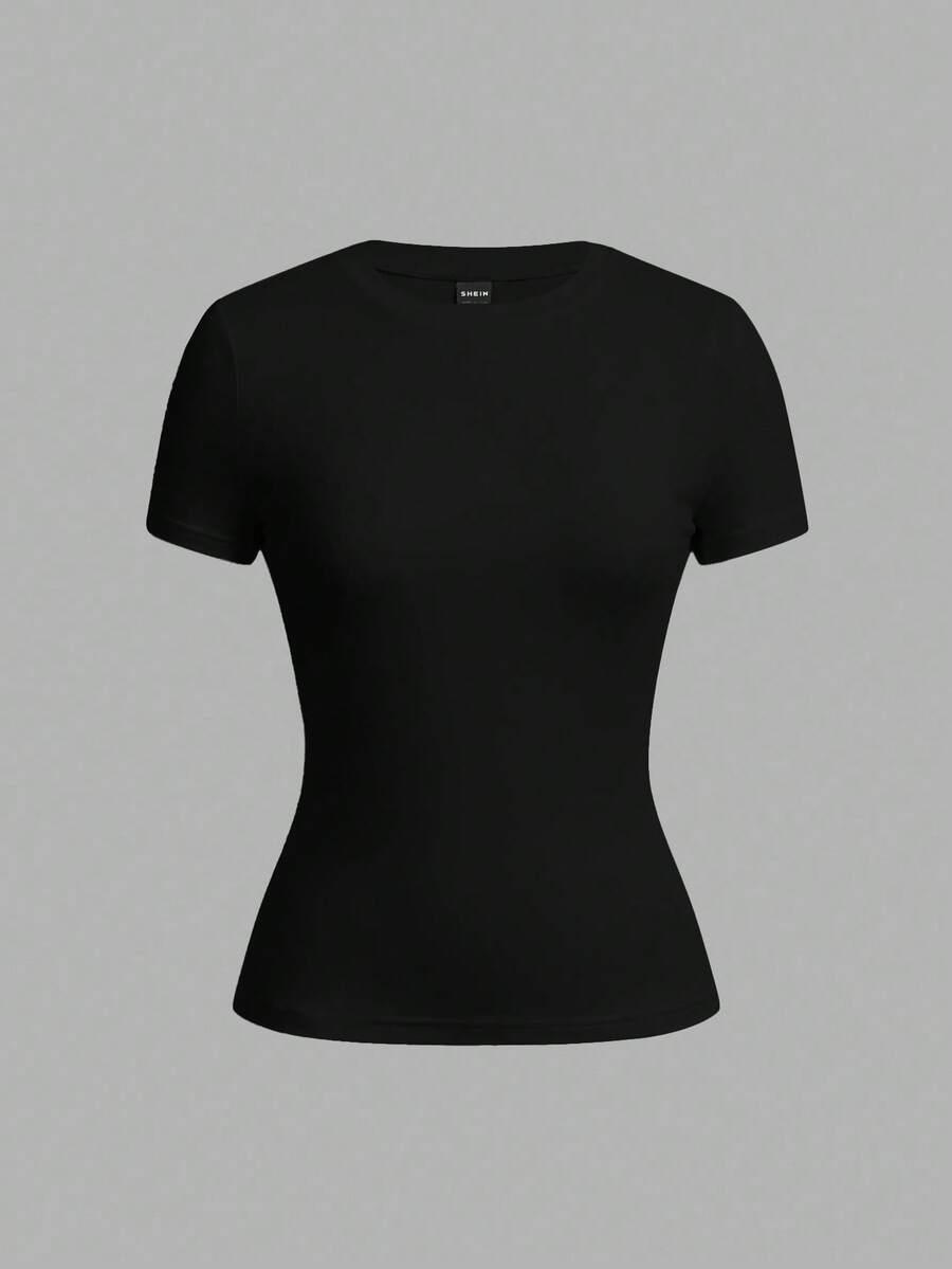 czarny t-shirt 2-pack