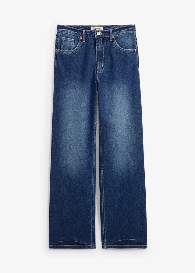 NIEBIESKIE SPODNIE JEANS