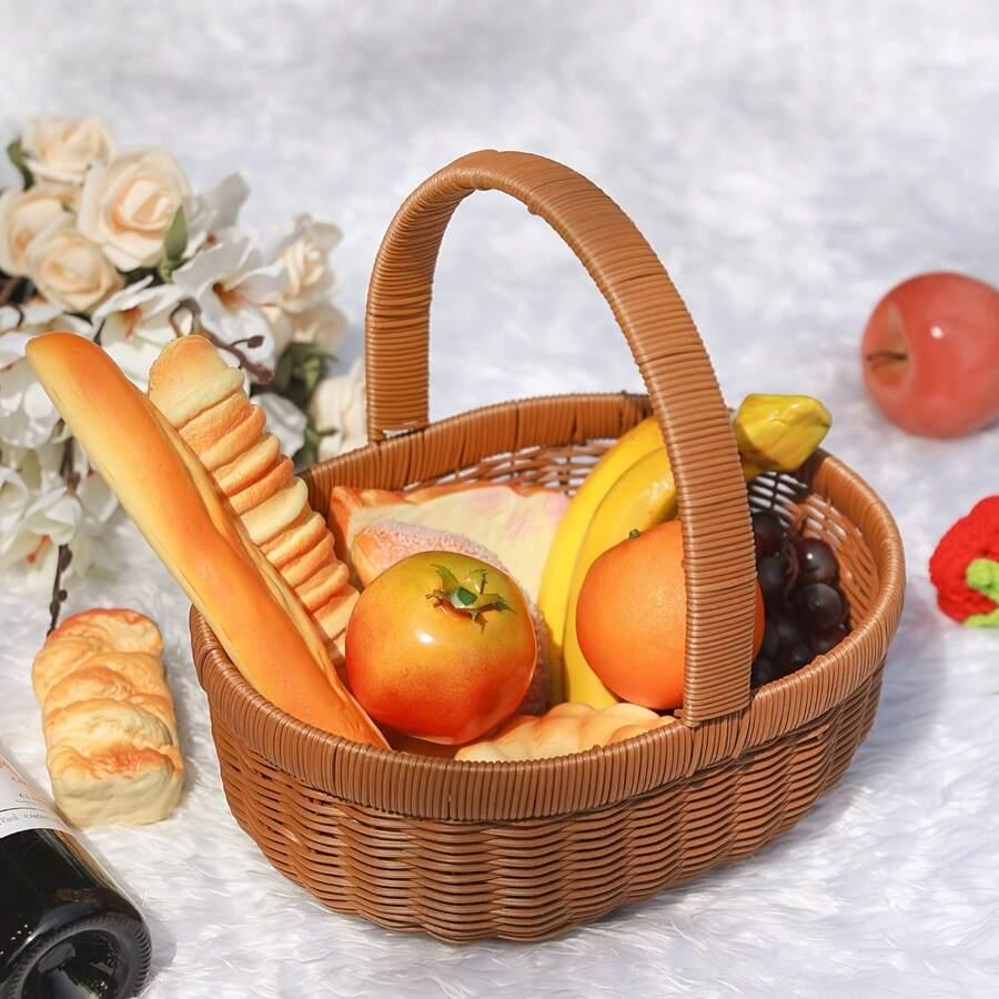 pleciony kosz piknikowy