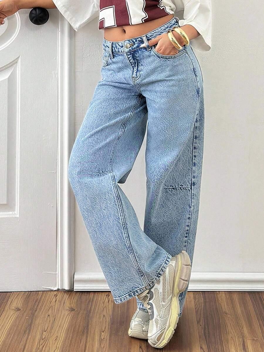 niebieskie spodnie jeans kieszenie