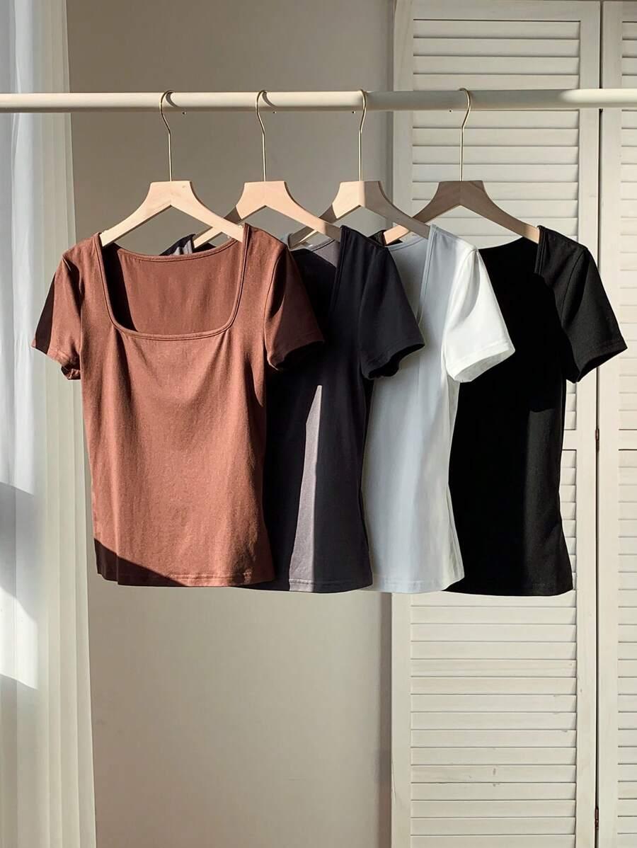 top krótki rękaw 4-pack