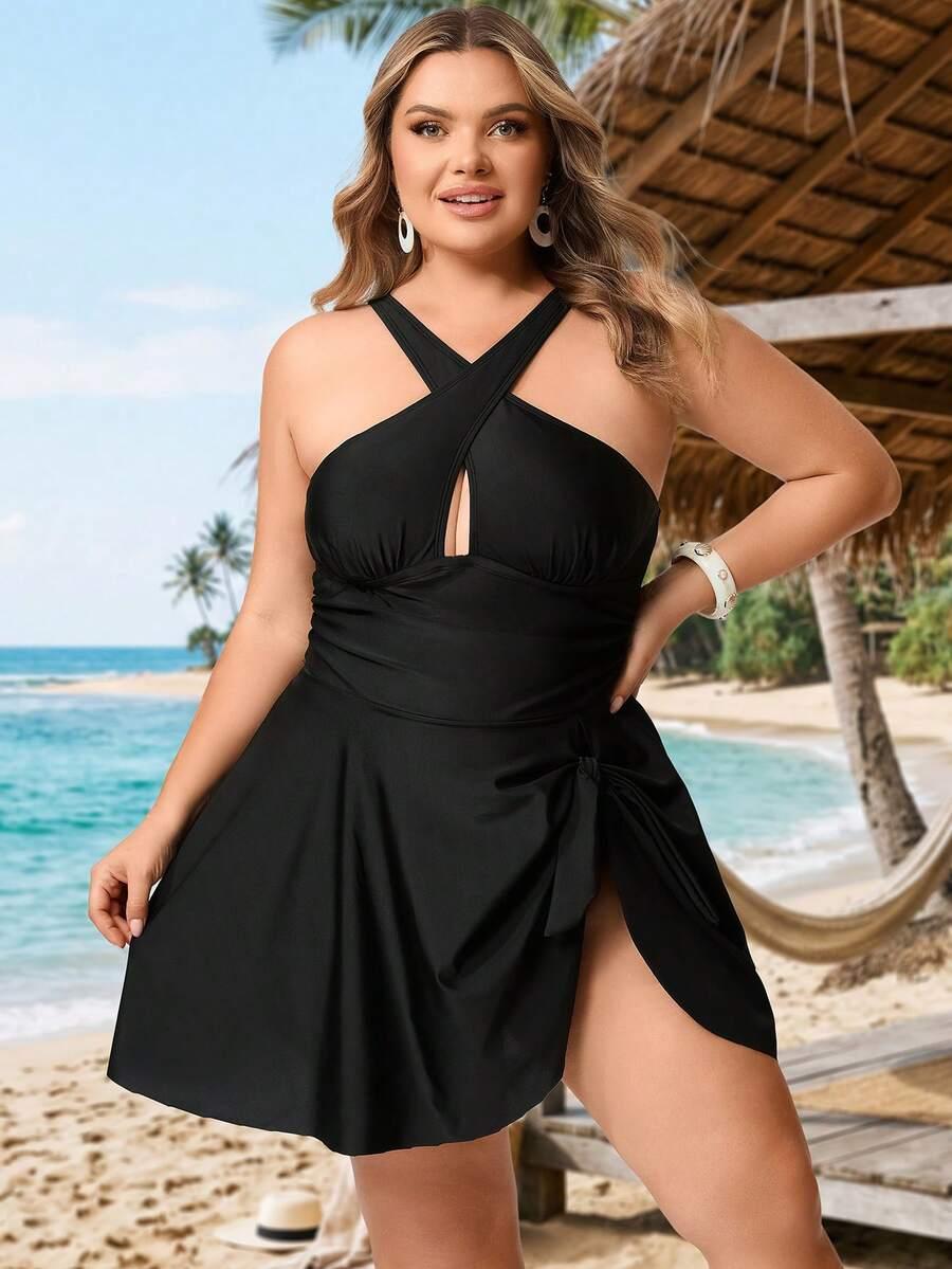 SUKIENKA KĄPIELOWA PLUS SIZE