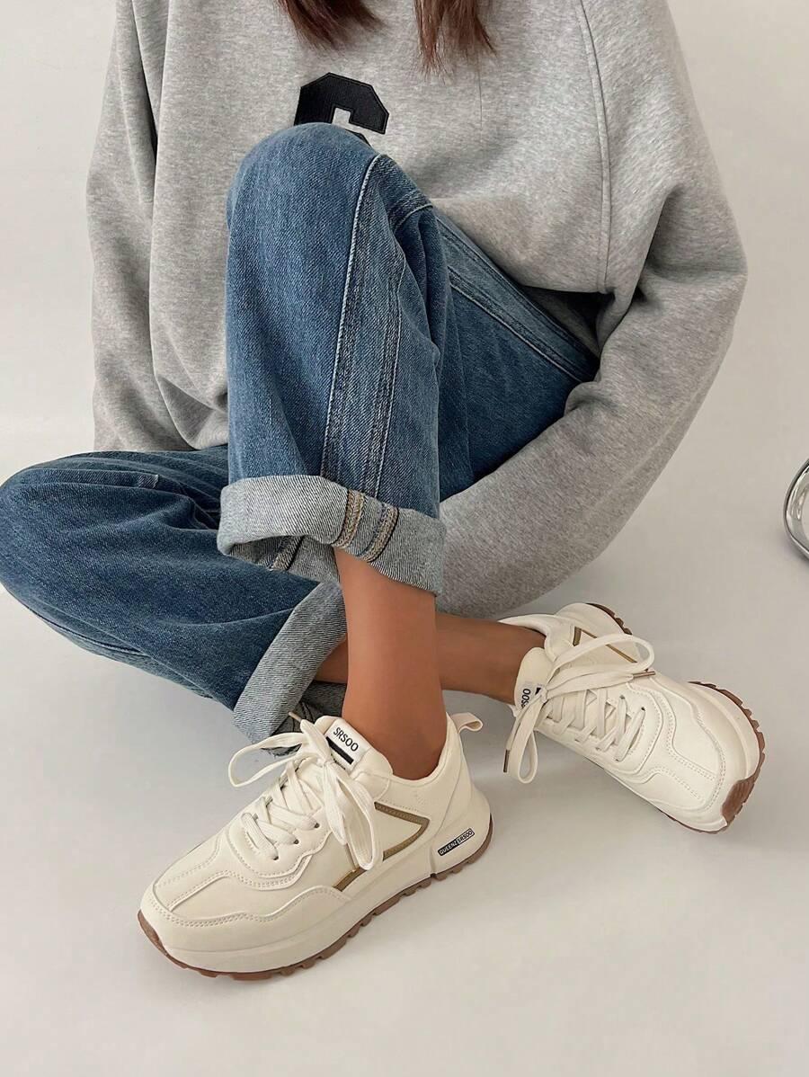 BEŻOWE BUTY SPORTOWE 