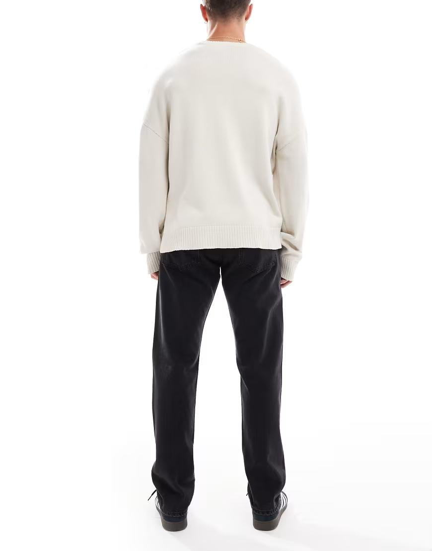 CZARNE SPODNIE JEANS