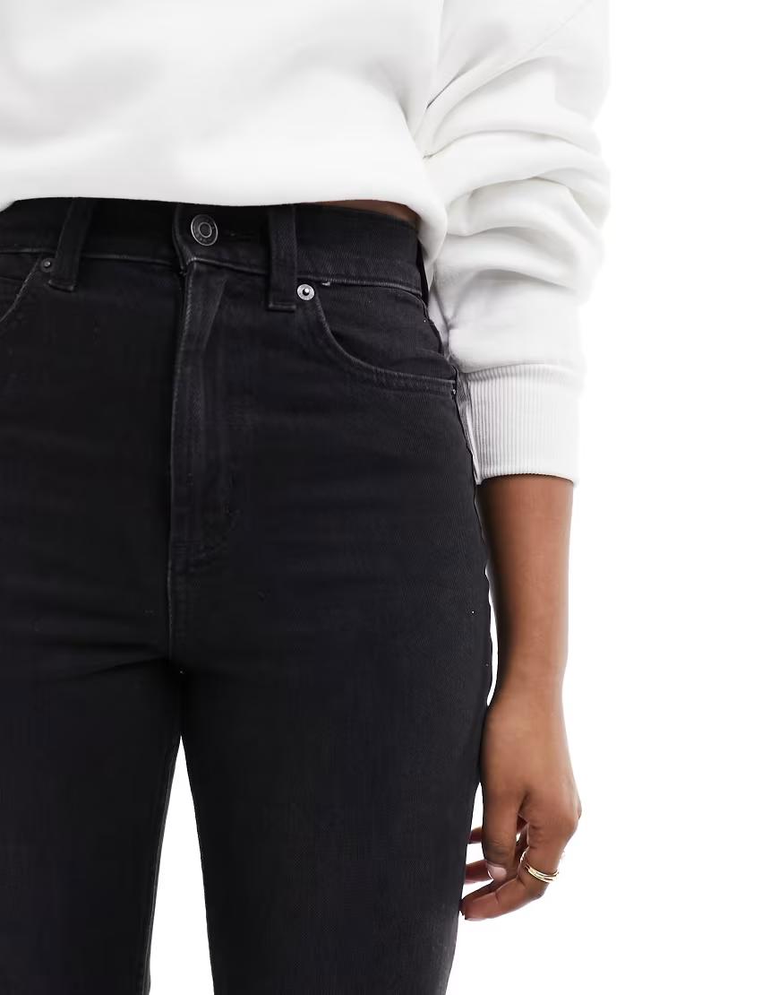 CZARNE SPODNIE JEANS
