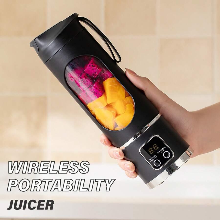 czarny bezprzewodowy blender